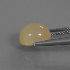 3.37 карата, натуральный Золотой Лунный Камень, Огранка Круг, Полупрозрачный