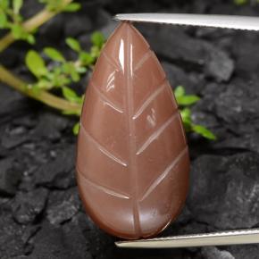 23.00 карата, натуральный Средний апельсин Лунный Камень, Необычная форма, Полупрозрачный