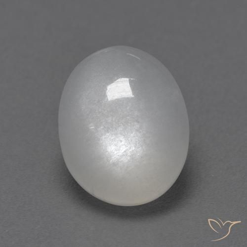 2.72ct Натуральный Белый Лунный камень, Овал, Прозрачный