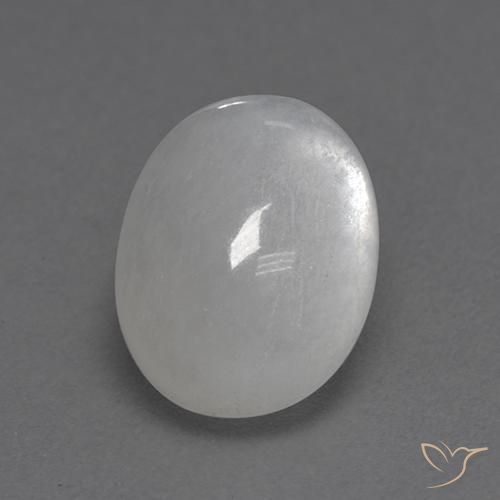 2.33ct Натуральный Белый Лунный камень, Овал, Прозрачный
