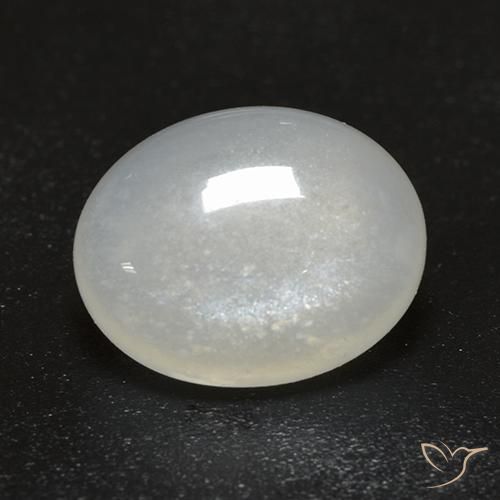 2.48ct Натуральный Теплый белый Лунный камень, Овал, Прозрачный