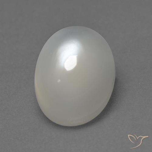 2.33ct Натуральный Теплый белый Лунный камень, Овал, Прозрачный