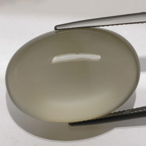 41.03 карата, натуральный Кремовый Лунный Камень, Огранка Овал, Прозрачный