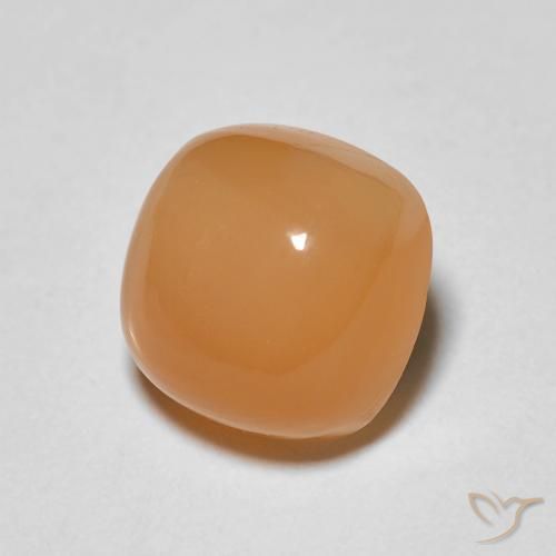 1.88 карата, натуральный Medium Light-Orange Лунный камень, Подушка, Непрозрачный
