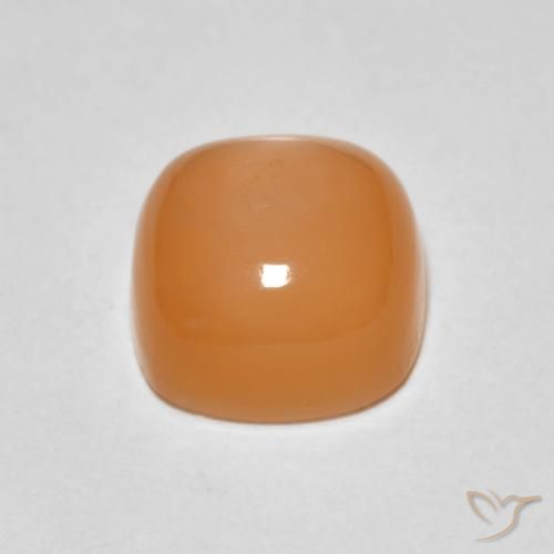 1.88 карата, натуральный Medium Light-Orange Лунный камень, Подушка, Непрозрачный