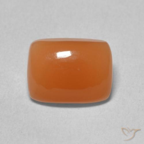 2.04ct Натуральный Средний апельсин Лунный камень, Подушка, Полупрозрачный