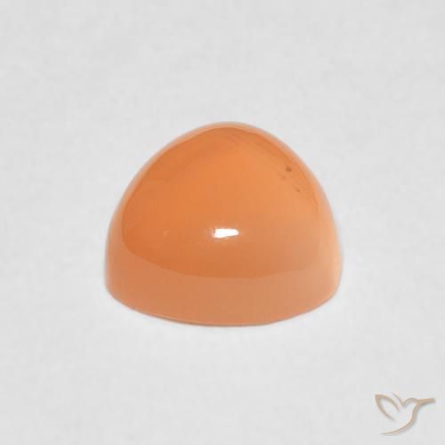 1.85 карата, натуральный Medium Light-Orange Лунный камень, Триллион, Полупрозрачный