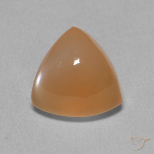 1.81ct Натуральный Средний апельсин Лунный камень, Триллион, Полупрозрачный
