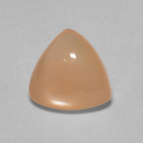 1.45ct Натуральный Medium Light-Orange Лунный камень, Триллион, Полупрозрачный
