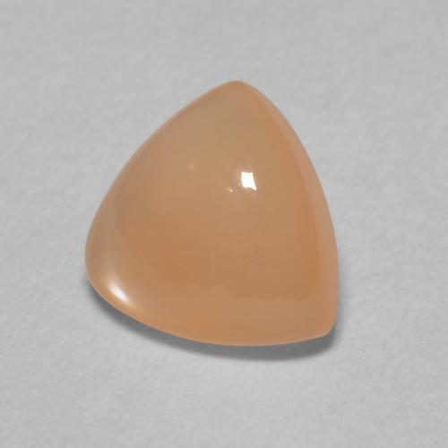 1.45 карата, натуральный Medium Light-Orange Лунный камень, Триллион, Полупрозрачный