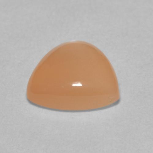 1.45 карата, натуральный Medium Light-Orange Лунный камень, Триллион, Полупрозрачный