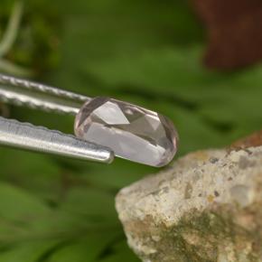 0.46 карата, натуральный Светло-розовый Морганит, Подушка Крой, Чистота VVS