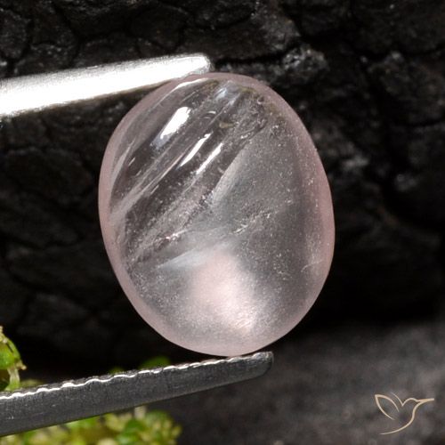 2.28ct Натуральный Светло-розовый Морганит, Овал, Прозрачный
