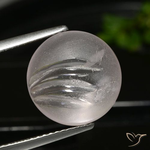 6.30ct Натуральный Розово-розовый тон Морганит, Круглый, Прозрачный