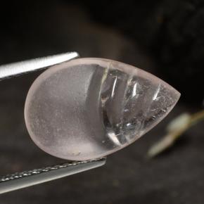 3.60 карата, натуральный Светло-розовый Морганит, Форма груши, Прозрачный