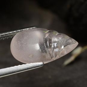 3.60 карата, натуральный Светло-розовый Морганит, Форма груши, Прозрачный