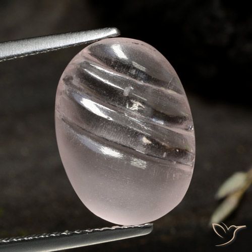 4.17ct Натуральный Бесцветный Морганит, Овал, Прозрачный