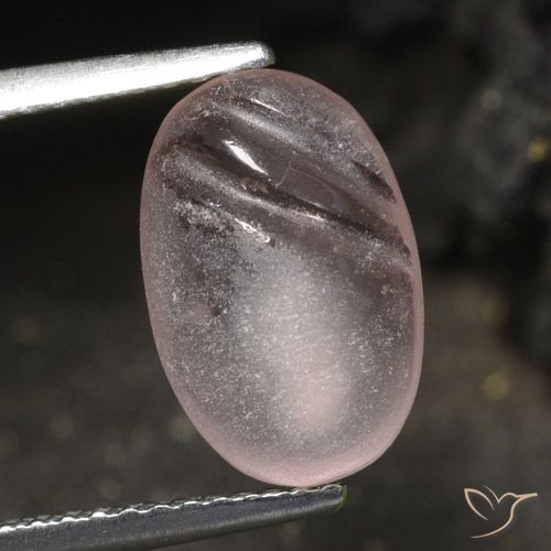 2.42ct Натуральный Кораллово-розовый тон Морганит, Овал, Прозрачный