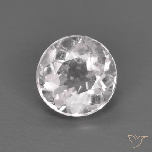 0.71ct Натуральный Светло-розовый Морганит, Круглый, Чистота VS