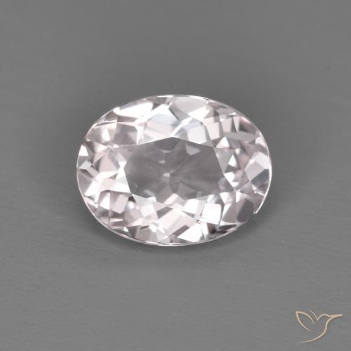 0.94ct Натуральный Светло-розовый Морганит, Овал, Чистота VVS