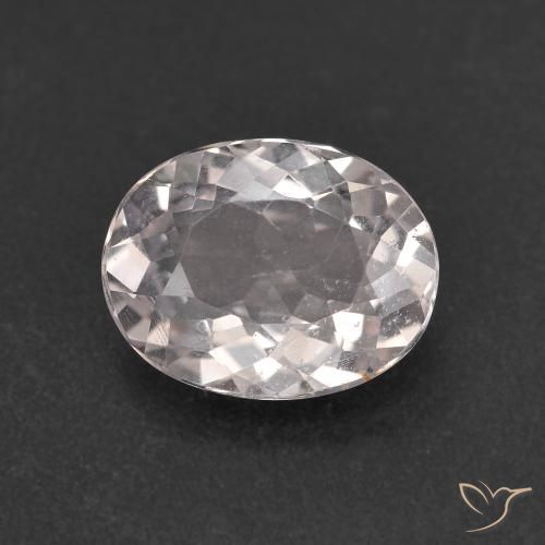 1.80ct Натуральный Очень светло-розовый Морганит, Овал, Чистота VS
