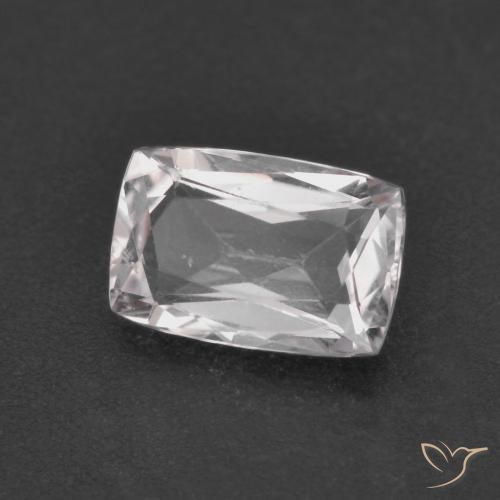 1.03ct Натуральный Светло-розовый Морганит, Подушка, VVS-VS