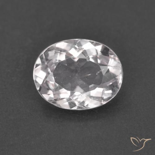 1.50ct Натуральный Светло-розовый Морганит, Овал, Чистота VS