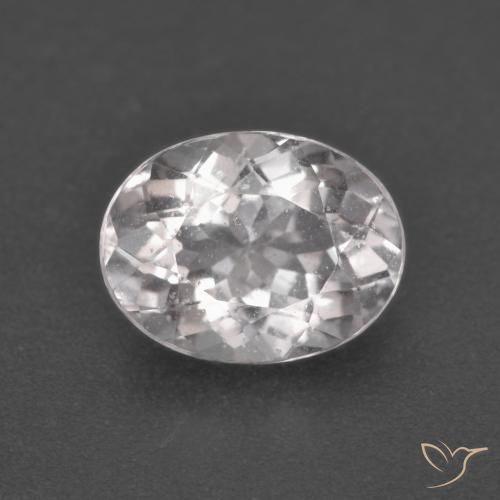 1.73ct Натуральный Светло-розовый Морганит, Овал, Чистота VS