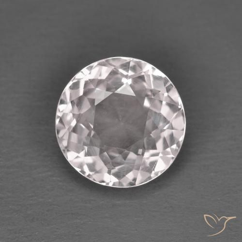 1.40ct Натуральный Светло-розовый Морганит, Круглый, Чистота VS