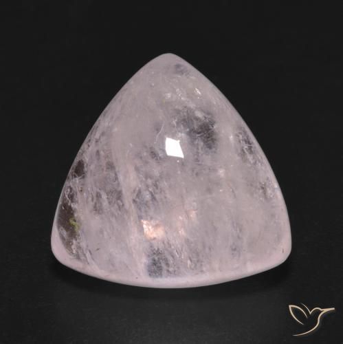 9.27ct Натуральный Кораллово-розовый Морганит, Триллион, Полупрозрачный