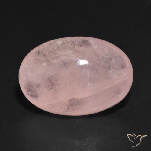 11.21ct Натуральный Средний розовый Морганит, Овал, Полупрозрачный