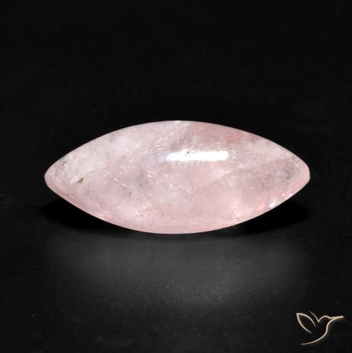 4.03ct Натуральный Оттенки розового Морганит, Маркиза, Полупрозрачный