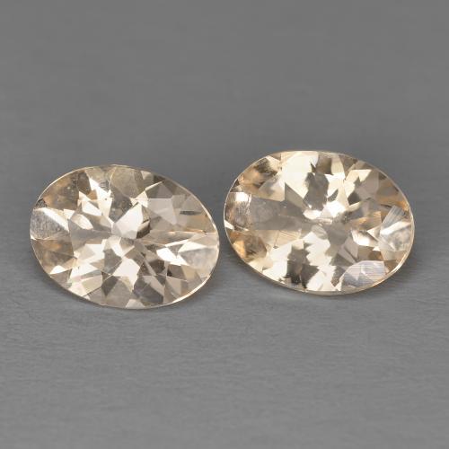 1.98 карата, натуральный Оранжево-розовый Морганит, Огранка Овал, Чистота VS