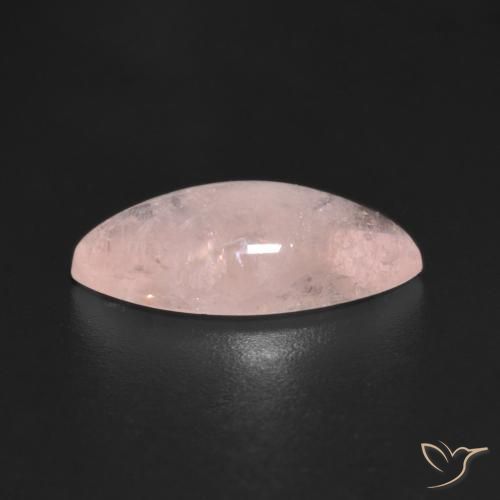 2.97 карата, натуральный Кораллово-розовый Морганит, Маркиза, Полупрозрачный