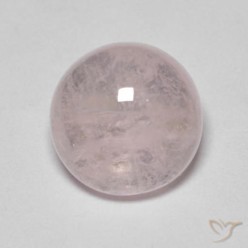 3.10ct Натуральный Оттенки розового Морганит, Круглый, Полупрозрачный