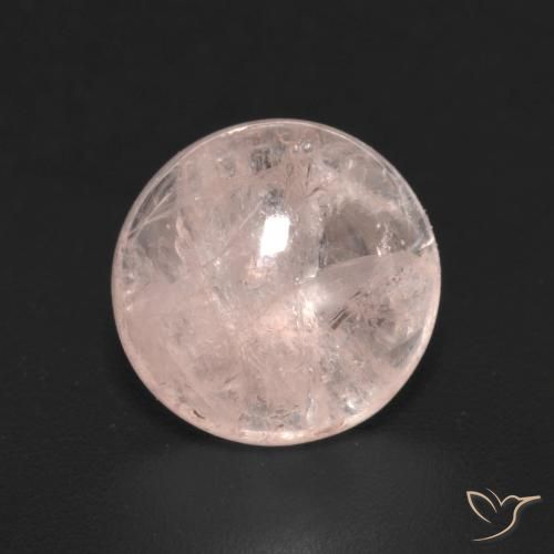 2.90ct Натуральный Оттенки розового Морганит, Круглый, Прозрачный