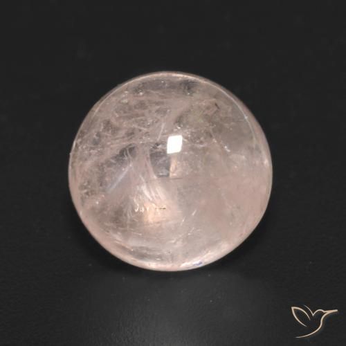 2.95ct Натуральный Светло-розовый Морганит, Круглый, Прозрачный