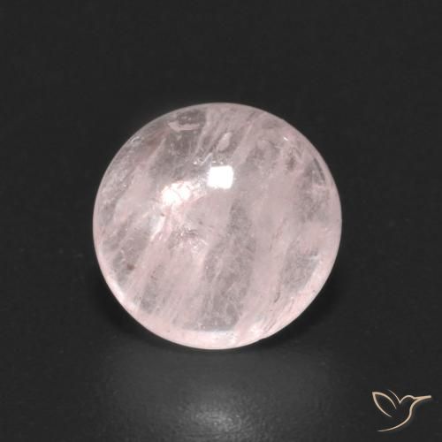 1.68ct Натуральный Фламинго Розовый Морганит, Круглый, Прозрачный