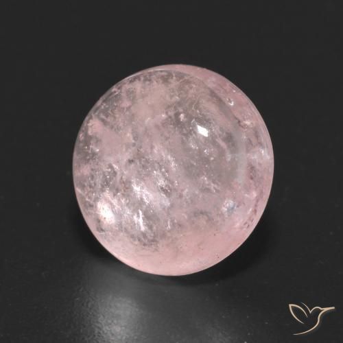 2.78ct Натуральный Светло-розовый Морганит, Круглый, Прозрачный