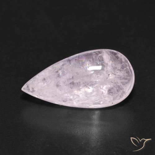 4.15ct Натуральный Оттенки розового Морганит, Форма груши, Прозрачный