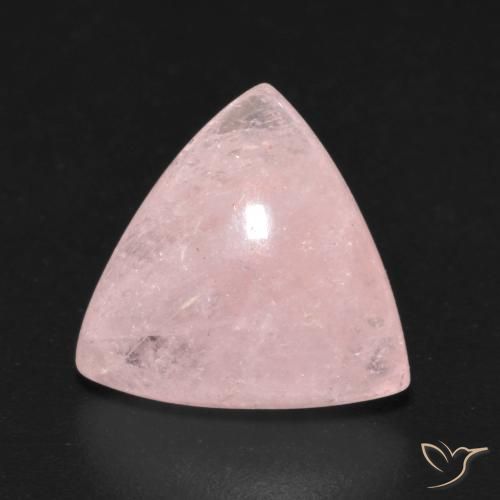 5.01ct Натуральный Светло-розовый разных оттенков Морганит, Триллион, Прозрачный
