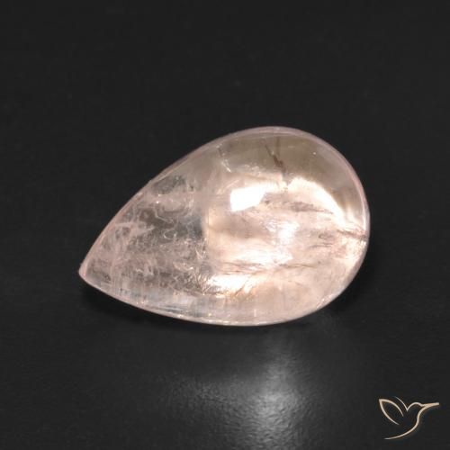 2.70ct Натуральный Средний розовый Морганит, Форма груши, Прозрачный