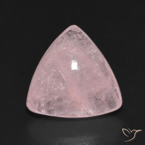 6.30ct Натуральный Средний розовый Морганит, Триллион, Полупрозрачный