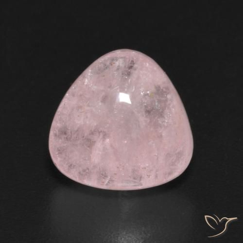 2.89ct Натуральный Ярко-розовый Морганит, Триллион, Прозрачный