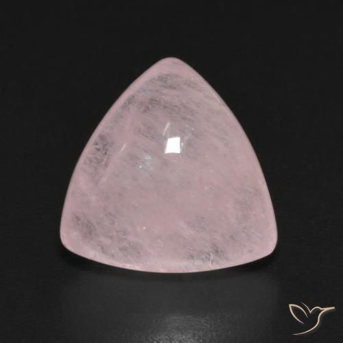5.63ct Натуральный Светло-розовый разных оттенков Морганит, Триллион, Прозрачный