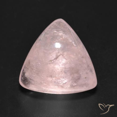 7.14ct Натуральный Оттенки розового Морганит, Триллион, Прозрачный