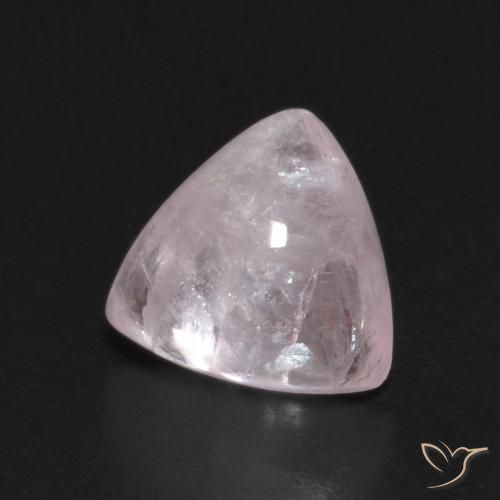 1.93 карата, натуральный Кораллово-розовый Морганит, Триллион, Прозрачный