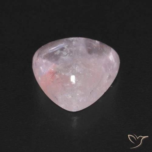 1.93 карата, натуральный Кораллово-розовый Морганит, Триллион, Прозрачный