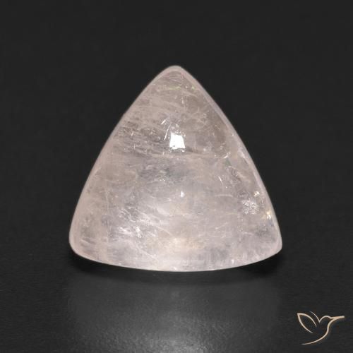 3.65ct Натуральный Фламинго Розовый Морганит, Триллион, Прозрачный