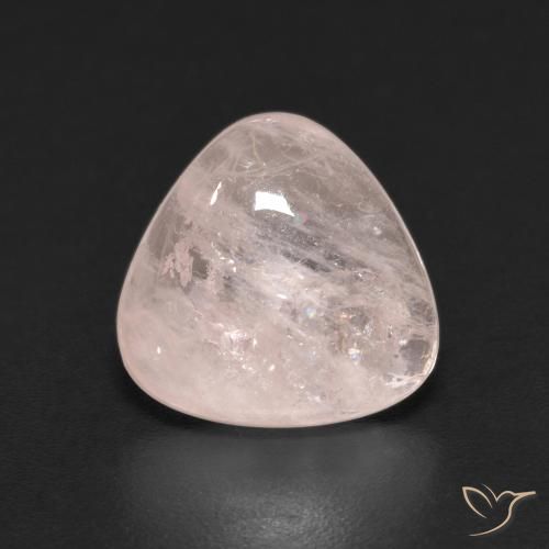 3.01ct Натуральный Фламинго Розовый Морганит, Триллион, Прозрачный